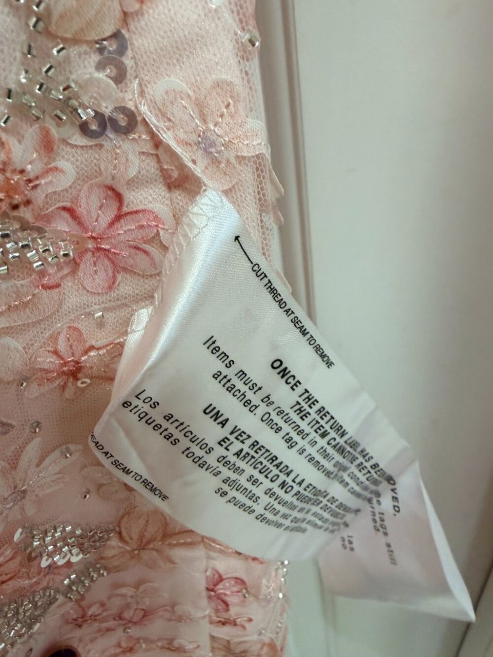 NWT Dress the Population Jillian Floral Sequin Mini Dress L - Picture 8 of 14